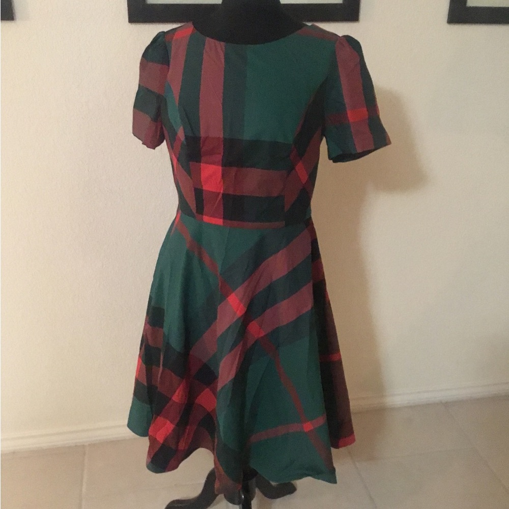 Christmas Plaid Modcloth Dress size 12